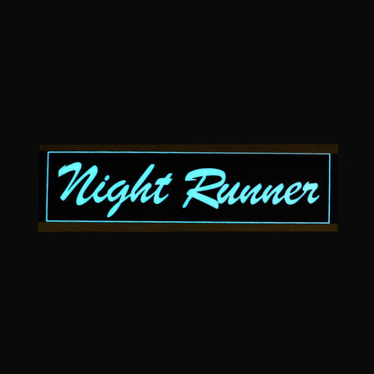 ”Night runner” 光るLEDステッカー