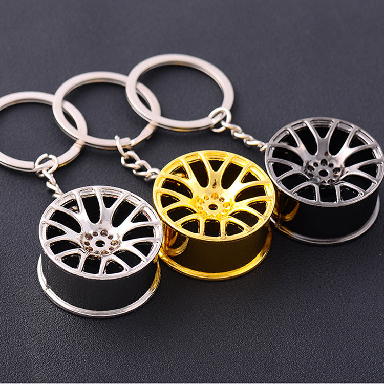 AstroMist Wheel Modified Metal Keychain