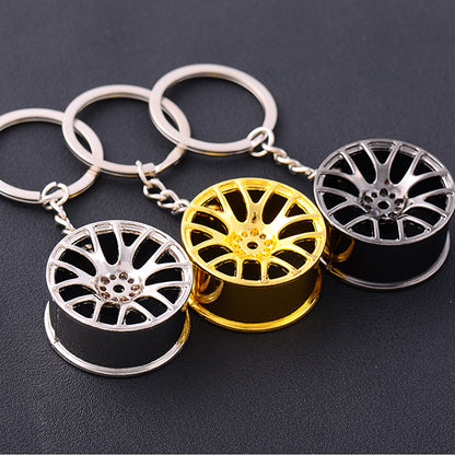 AstroMist Wheel Modified Metal Keychain