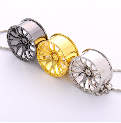 AstroMist Wheel Modified Metal Keychain