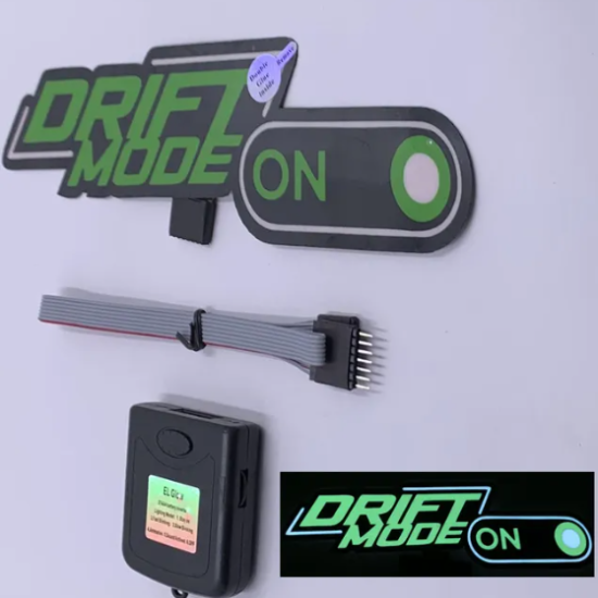 "Drift Mode ON" LEDスティッカー