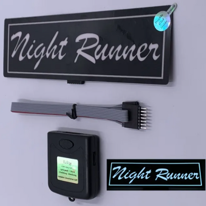 ”Night runner” 光るLEDステッカー